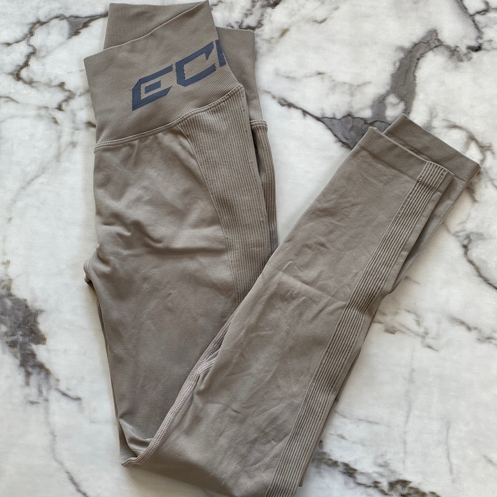Echt Arise Scrunch Leggings Medium Tan
